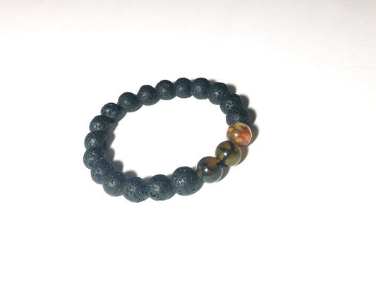 Lava Stone Energy Bracelet