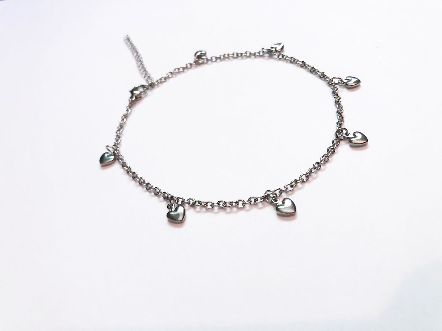 Hanging Heart Anklet
